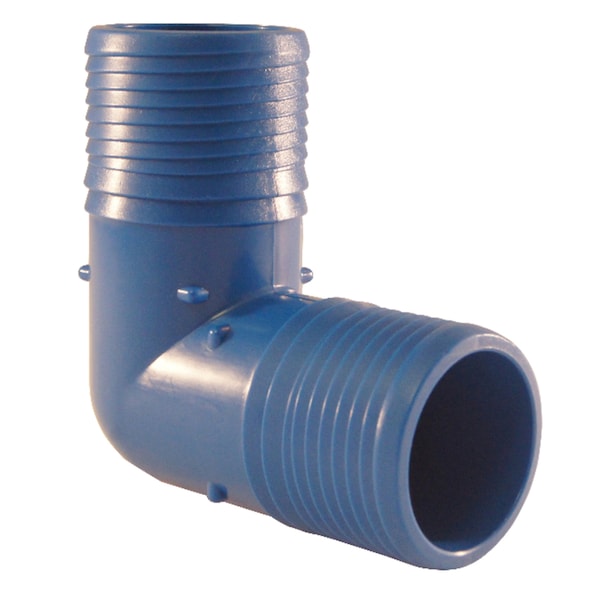 Blue Twister Apollo Blue Twister 1-1/2 in. Insert in to X 1-1/2 in. D Insert Acetal Elbow 1 pk ABTE112 - main